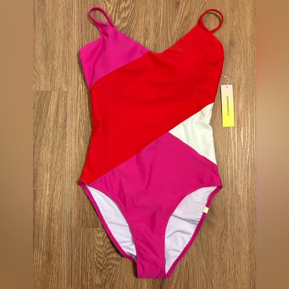 NWT Summersalt marina pink swimsuit